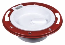 OATEY 3 in. Outside Fit or 4 in. Inside Fit Toilet Flange with Test Cap