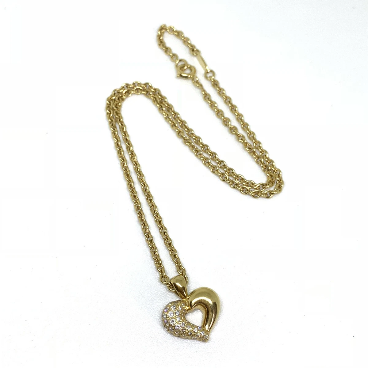 Van cleef and arpels heart necklace sale