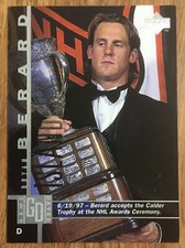 97 98 Upper Deck BRYAN BEDARD Rookie Game Dated Hockey Card #98 NY Islanders