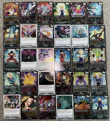 Dragon Ball Fusion World Awakened Pulse RARE Lot Of 30 Foil Cards Goku  Vegeta | eBay