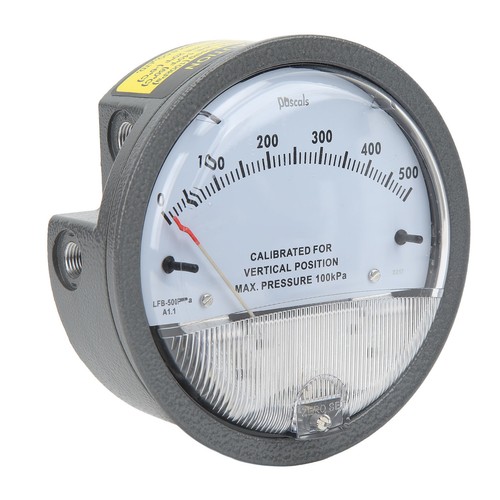 Differential Pressure Gauge Dial High Accuracy 1/8in NPT Aluminium for Electroni - Picture 5 of 22