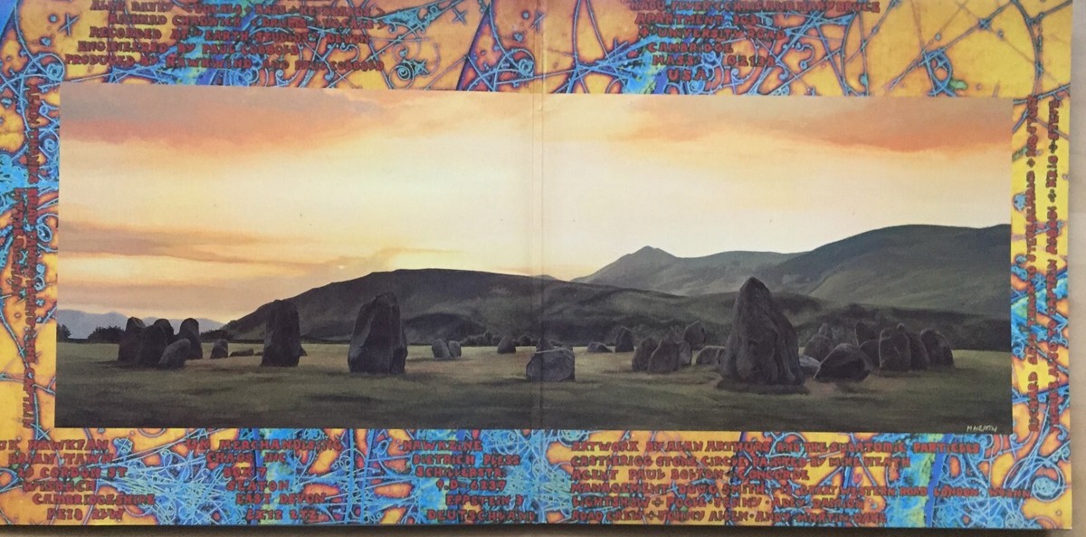 HAWKWIND ELECTRIC TEPEE 1992 LTD EDITION DOUBLE VINYL LP