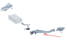 MB GLA H247 Battery Cooling System Left Air Duct A1778311200