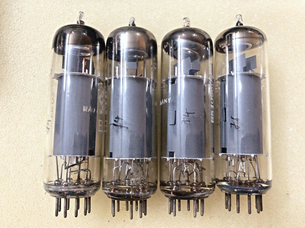 真空管　EL84 TELEFUNKEN 2本　未開封 真空管EL84 TELEFUNKEN 2本未開封