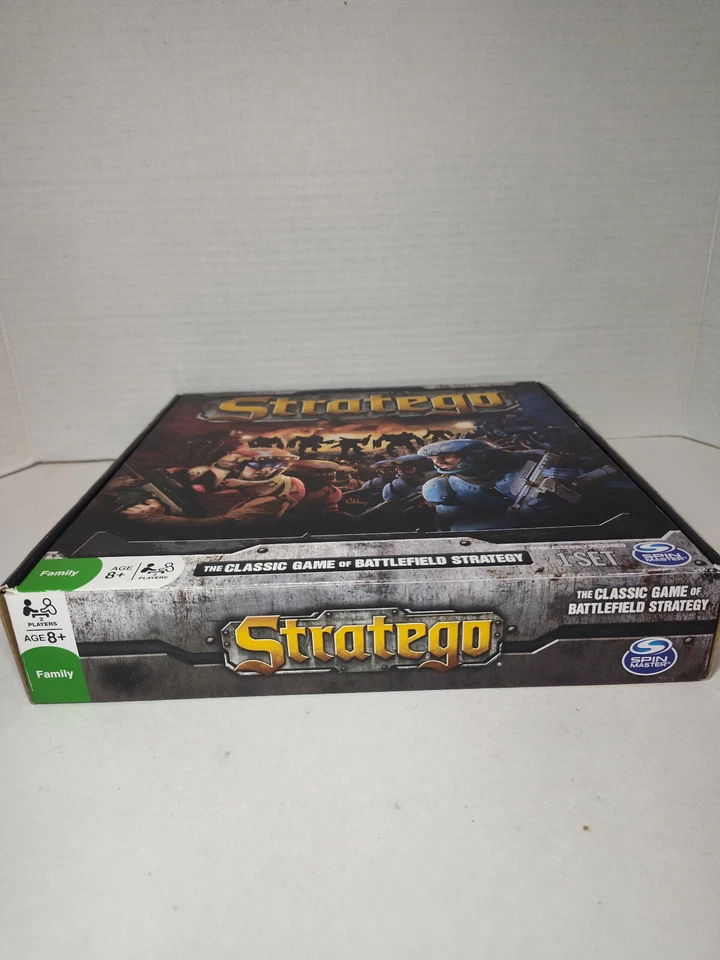 Stratego-the Classic Board Game of Battlefield Strategy-Spin Master-2011-Ex Cond - Image 2 of 4