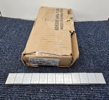 ( QTY 90 ) PLOMBCO 312FE-30: 1/4 OZ. STEEL STICK-ON WHEEL WEIGHT