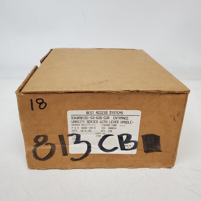 Best Access Systems Varsity Handle 93K0AB15C-S3-626 Door Industrial School