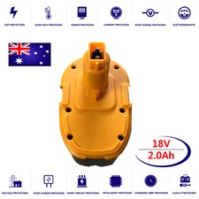 Power Tool Cordless Battery for DeWalt DC618KBV DC721KBV DC729KQ3(18V 2.0Ah)