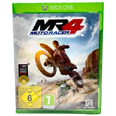 MR4 Moto Racer 4 Xbox One NEU USK 6 Rennspiel Offroad Motorrad Action Abenteuer