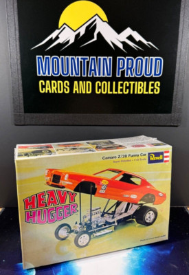 REVELL HEAVY HUGGER CHEVROLET CAMARO Z28 - 1:25 FUNNY CAR MODEL KIT - NEW SEALED