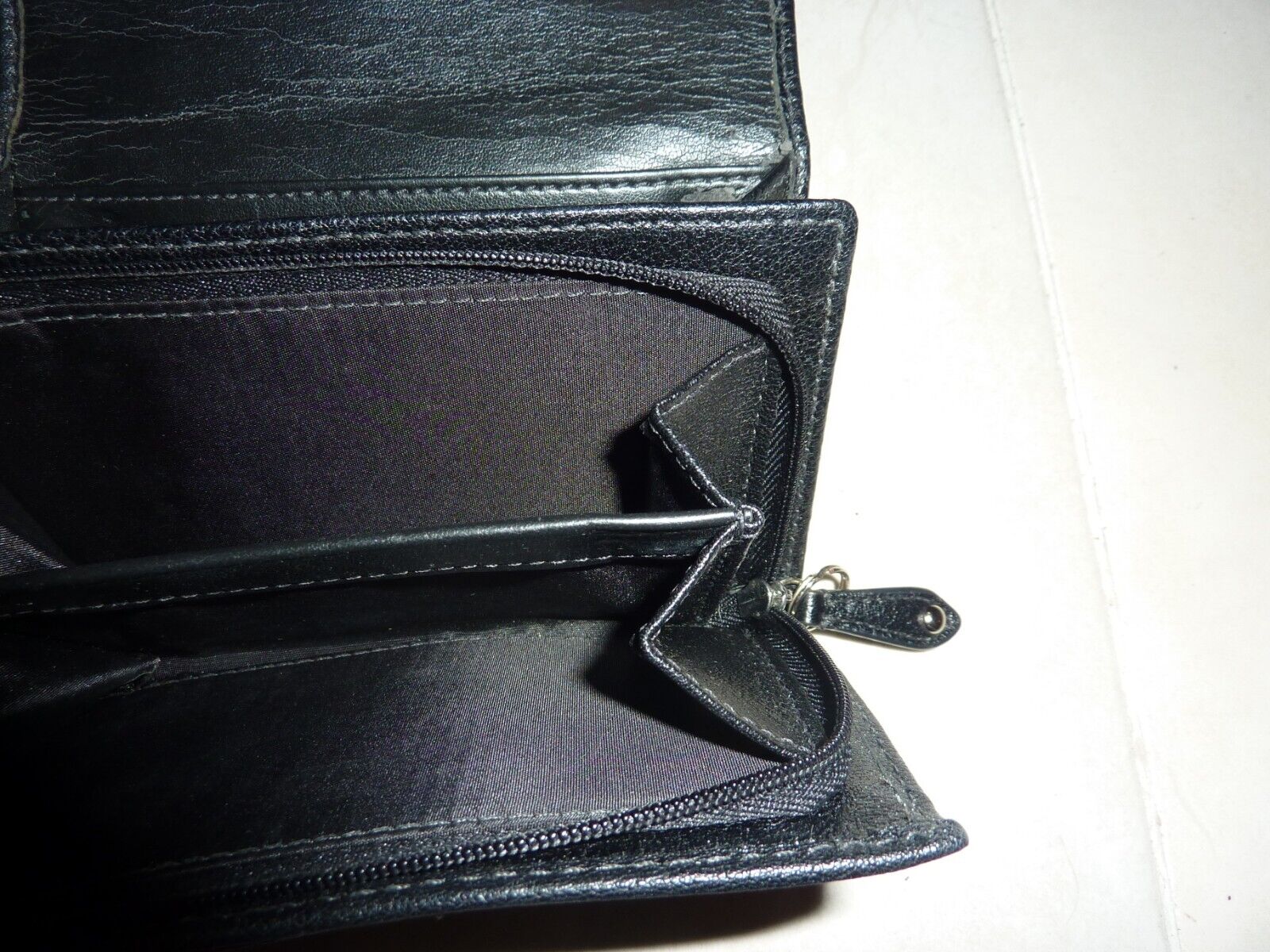 Coach Black Leather Vintage Retro/ Wallet/ Clutch… - image 7