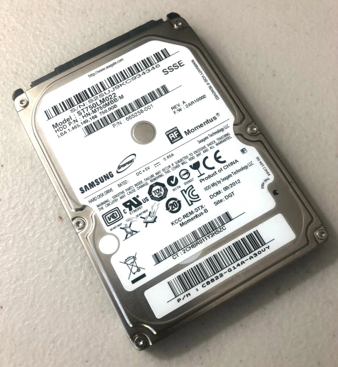 Samsung 750 GB SATA III Internal Hard Disk Drives for sale | eBay