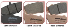 Braking SM1 Semi-Sintered Metal Brake Pads / One Pair | Multi-Purpose | 764SM1