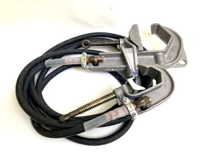 AB Chance Single Grounding Clamp Set 20 Ft 600V Flex-A-Prene J1127 G3369 .16-2.0