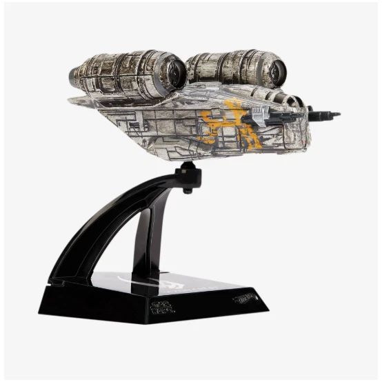 Hot Wheels Star Wars Starships Select Razor Crest 2021 Damage Packaging - Image 2 of 4