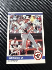 #17 Cal Ripken, Jr. - Baltimore Orioles - 1984 Fleer Baseball