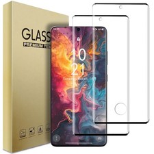 2-Pack For Samsung Galaxy Tempered GLASS Screen Protector Guard Film Bubble Free