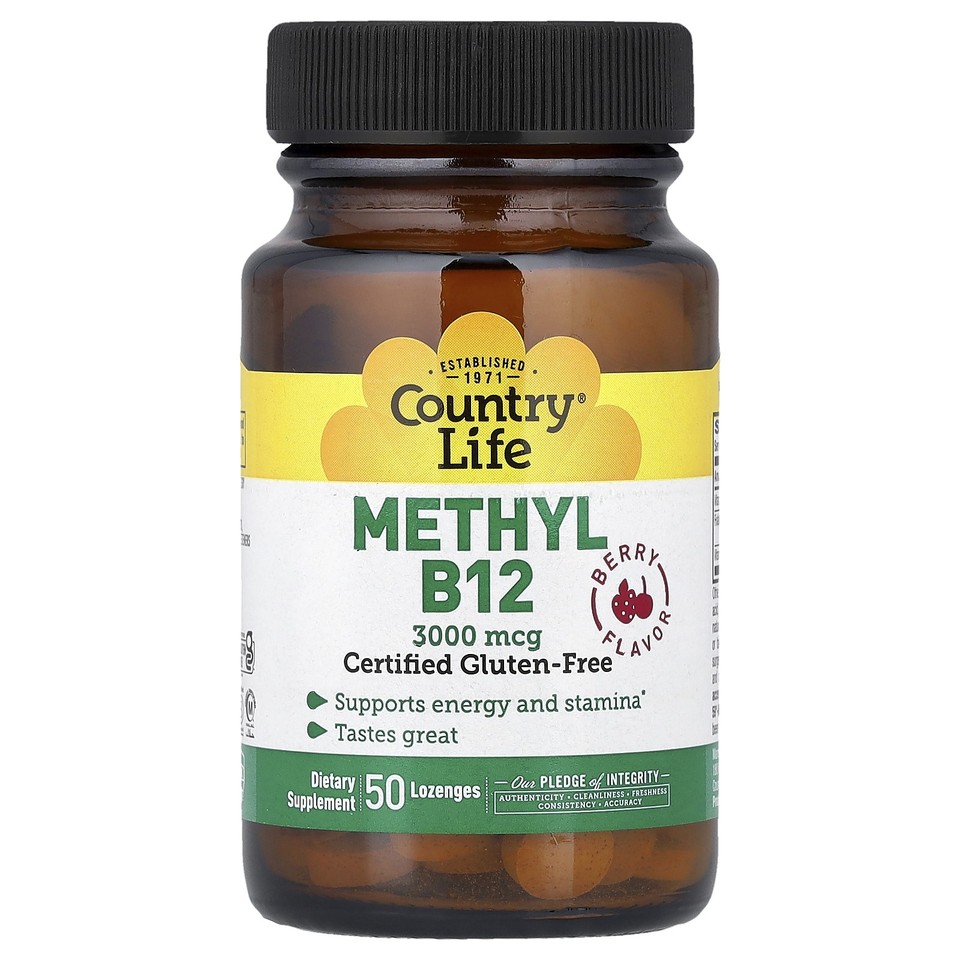 Methyl B12, Berry, 50 Lozenges