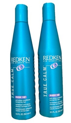 Redken True Calm Ease Up Anti-Stress Conditioner 8.5 Oz Each 2 Pack