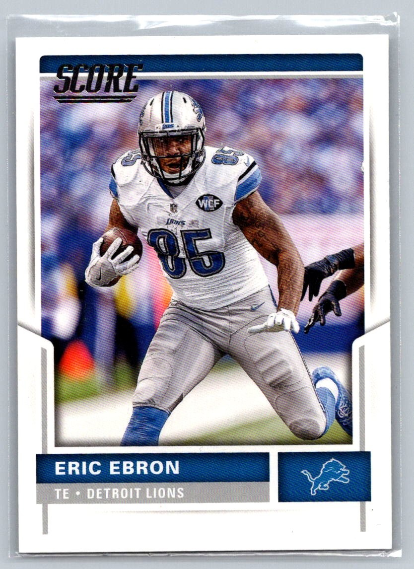 Eric Ebron 176 2017 Score Detroit Lions Card