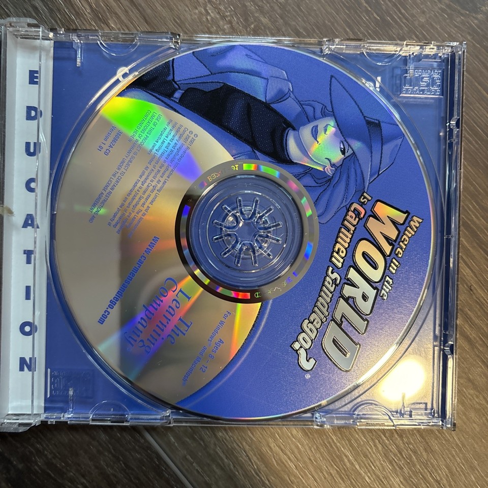 The Learning Company Where in the World is Carmen Sandiego? for PC, Mac ...