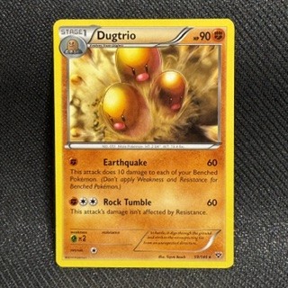 Dugtrio 59/146 Rare XY Base Set Pokemon Lightly Played