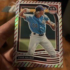 2024 Panini Stars and Stripes - Ethan Holliday #110 Stripes Rookie Baseball Card