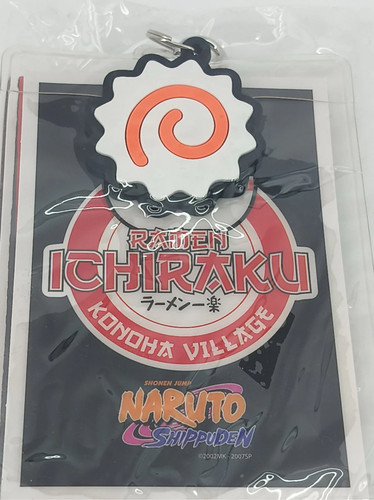 Naruto Shippuden Lanyard Ichiraku Ramen Konoha Leaf Village Keychain Apparel
