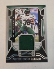 2021 Playbook Michael Carter Rookie Gridiron Gear Jersey Patch #GG-MCA - Jets