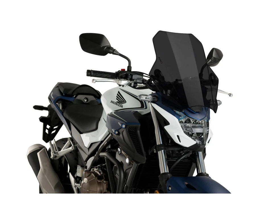 Puig Bat Pantalla Parabrisas Luz Humo para Honda CB500 F (13-24) Foto 3 de 4