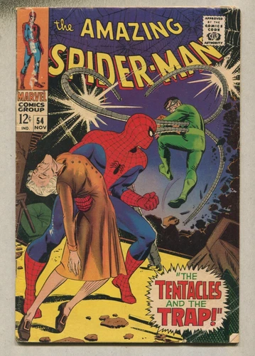 The Amazing Spider-Man: #54 VG The Tentacles And The Trap   Marvel SA
