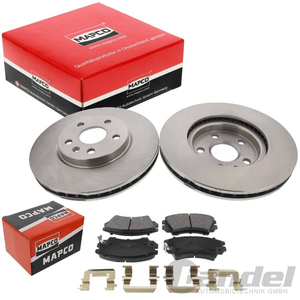 Mapco Bremsscheiben 321Mm + BelÄGe Vorne Passend FüR Chevrolet Malibu Opel Insig-image