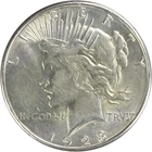 1923-S Peace Silver Dollar AU Uncertified #523