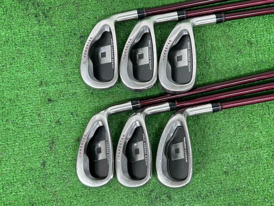 Onoff Tungsten Iron Set 5-9+PW RH Smooth Kick MP-508I Stiff Graphite EL3939 - Image 2 of 4