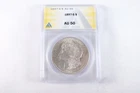 NobleSpirit Morgan SILVER Dollar 1897-S ANACS AU 50 PLEASING APPEARANCE