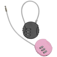 2 Pcs Small Combination Lock Locker Locks with Code Padlocks Sash