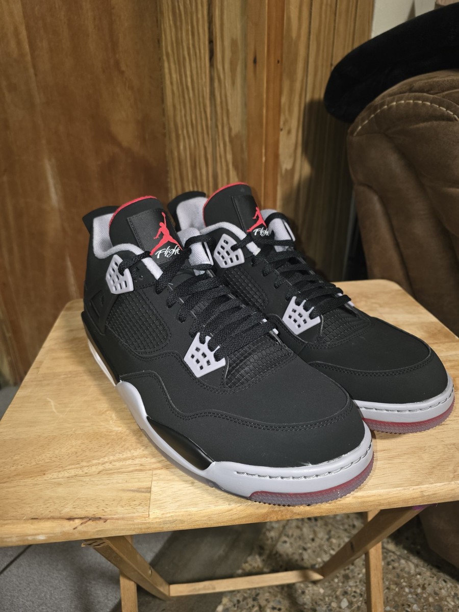 シューズ(男性用) NIKE JORDAN 4 GOLF BRED US8 CU9981-002 Air Jordan 4 Golf 
