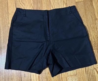 Zara Basic Collection Chic Black Classic Shorts Size L