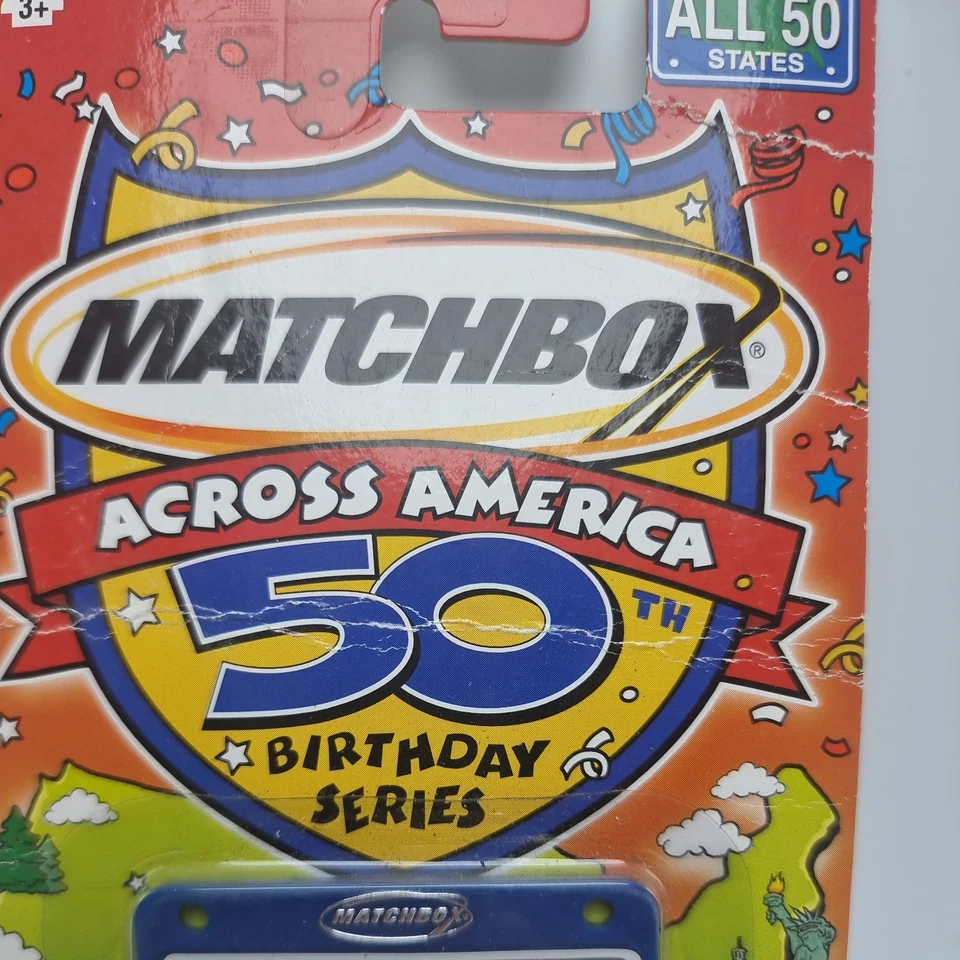 Caja de cerillas vintage Across America serie 50 cumpleaños 2001 Maine Foto 3 de 4