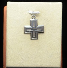 Sterling Silver Small Cross Charm / Pendant FME564