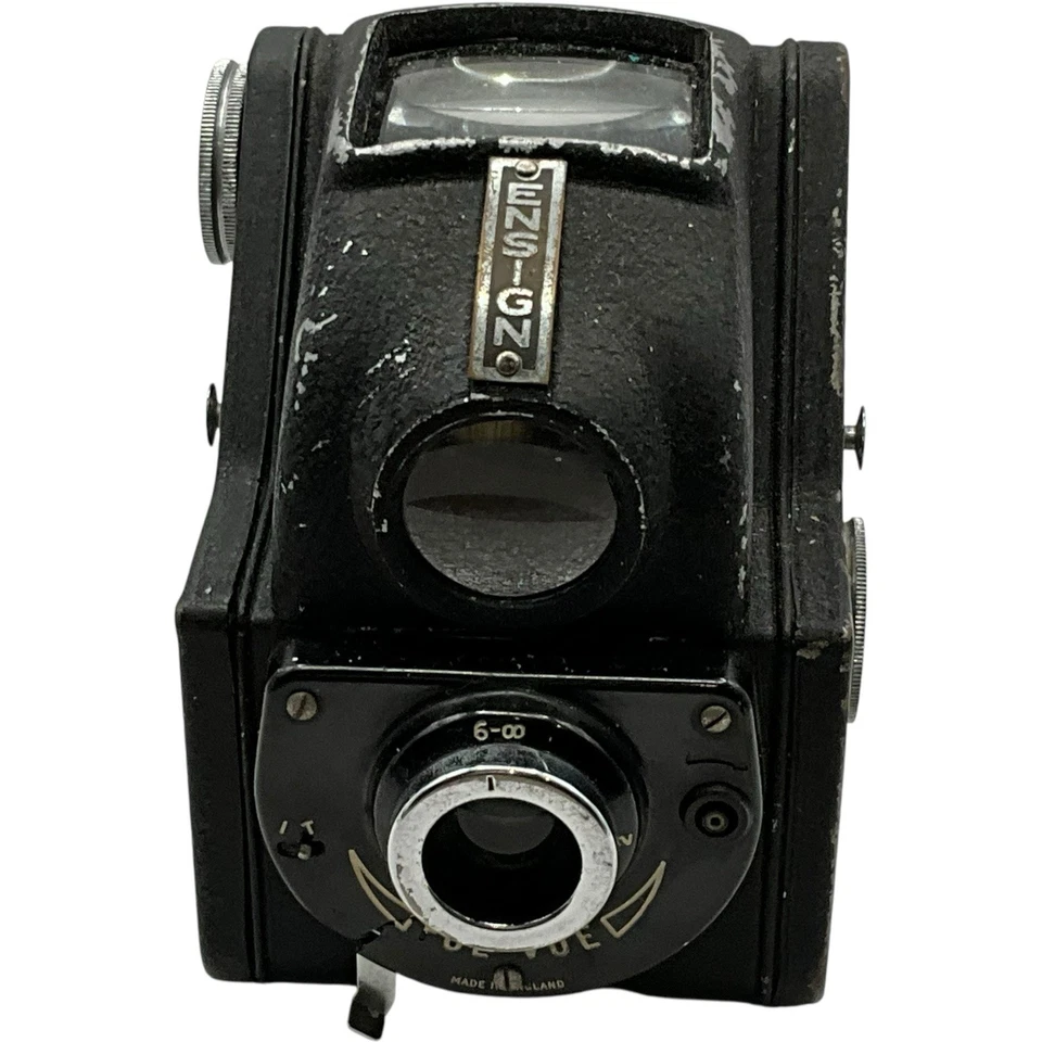 Ensign Ful-Vue Box Camera Made in England – Vintage 1940s Medium Format TLR Styl - Image 2 of 4