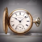 Antique Pocket Watch Elgin 183 B.W. Raymond 17J Hunter Case Gold Filled Adjusted