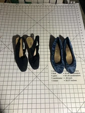 Lot Of 2 Womens Payless Highlights Heel Dress Shoes Size 5 B457