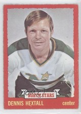 1973-74 O-Pee-Chee Dark Back Dennis Hextall #115 0a3