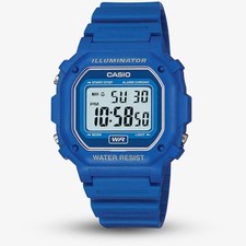 Montre Casio Blue Resin Digital Display F-108WH-2AEF
