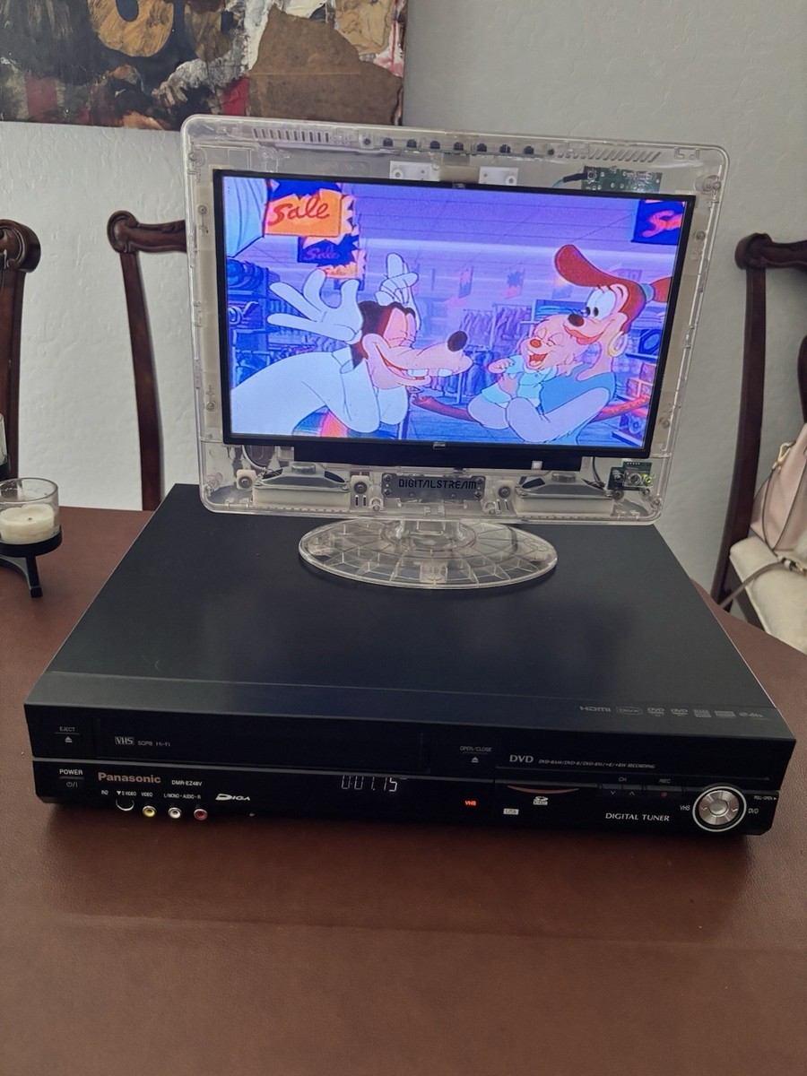Panasonic DMR-EZ48V DVD Recorder / VHS VCR Combo Digital Tuner