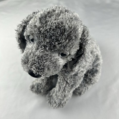 TY Classic Mercury the Gray Dog Plush Buddy Tysilk 2003