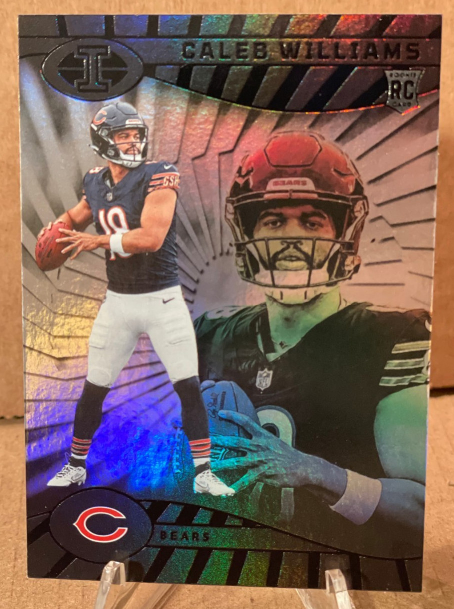 2024 Panini Illusions - Caleb Williams #13 Trophy Collection Dots (RC)