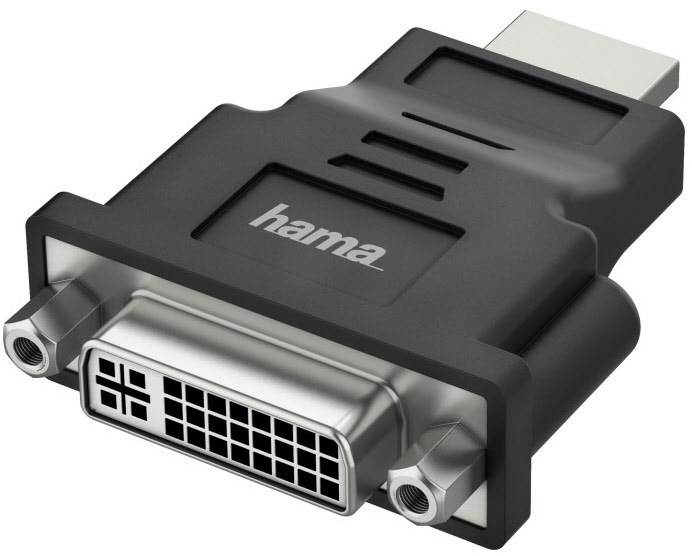 Hama Video-VerbindungskabelСпециальный HDMI- и DVI-адаптер 2590₽