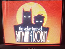 The Adventures of Batman & Robin Sega Genesis 1995 NTSC  Bad Label/ Tested